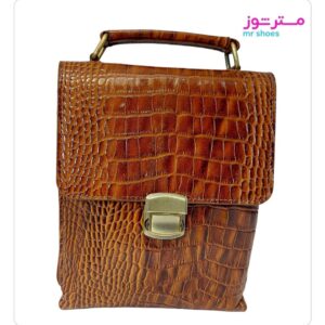 کیف چرم طبیعی زنانه کیف رودوشی چرم دست دوز